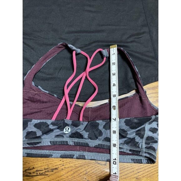 ZYIA Active Soft Tee Black Stretch L + Lululemon Bra - Picture 8 of 10